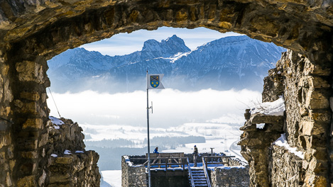 Burgruine Hohenfreyberg und Eisenberg